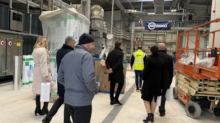 Projekt izgradnje sušilnice blata izvaja ljubljansko podjetje RIKO s partnerji.